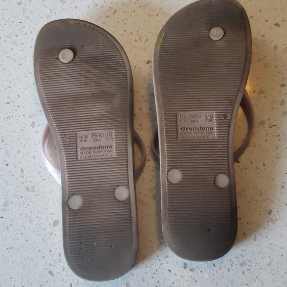Beige Impanema flip flops - Picture 4 of 4